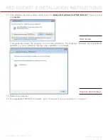 Предварительный просмотр 33 страницы RED ROCKET-X Installation Instructions Manual