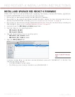 Предварительный просмотр 34 страницы RED ROCKET-X Installation Instructions Manual