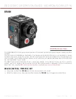 Предварительный просмотр 13 страницы RED SCARLET-W Series Operation Manual