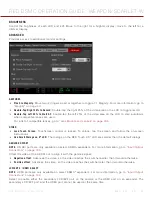 Preview for 68 page of RED SCARLET-W Series Operation Manual