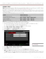 Preview for 144 page of RED SCARLET-W Series Operation Manual