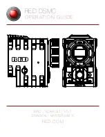 RED SCARLET-X Operation Manual preview