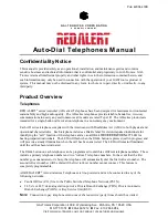 Preview for 3 page of REDALERT 393-001AD User Manual