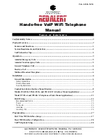 REDALERT 393-810A Manual preview