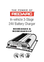 Redarc BCDC2420 Instruction Manual preview