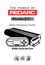 Redarc BMS1230S2-NA Manual preview