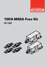 Preview for 1 page of Redarc FK100 Quick Start Manual