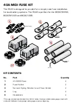 Предварительный просмотр 2 страницы Redarc FK40 Manual