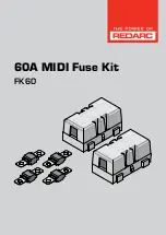 Preview for 1 page of Redarc FK60 Quick Start Manual