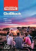 Предварительный просмотр 1 страницы Redarc GoBlock PPS12050 Quick Start Manual