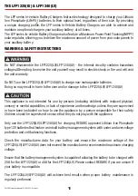 Preview for 2 page of Redarc LFP1225 User Manual