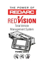 Предварительный просмотр 1 страницы Redarc Redvision TVMS1280 Instruction Manual