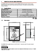 Предварительный просмотр 2 страницы Redarc REMOTE-RS Manual