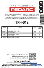 Предварительный просмотр 4 страницы Redarc Tow-Pro Fitting Instructions