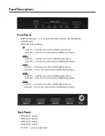 Preview for 3 page of REDATOM RED-SPLT-1X4-HDMI Product Manual