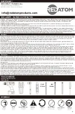 Предварительный просмотр 2 страницы REDATOM REDLCM125 Instruction Manual