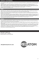 Preview for 12 page of REDATOM REDLTHD120 Instruction Manual