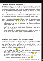 Preview for 11 page of RedBack Laser EGL624 Instruction Manual