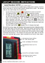 Preview for 12 page of RedBack Laser EGL624 Instruction Manual