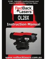 RedBack Laser ol28x Instruction Manual preview