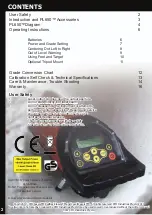 Preview for 2 page of RedBack Laser PL650 Instruction Manual