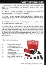 Preview for 3 page of RedBack Laser PL650 Instruction Manual