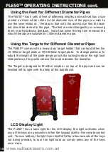 Preview for 10 page of RedBack Laser PL650 Instruction Manual