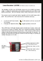 Preview for 11 page of RedBack Lasers 2L360 Instruction Manual