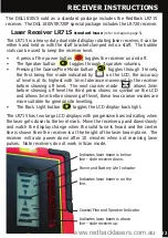 Preview for 13 page of RedBack Lasers DGL1010VS Instruction Manual