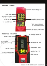 Preview for 5 page of RedBack Lasers EGL624G Instruction Manual