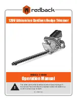 Preview for 1 page of Redback 106489 Operation Manual