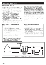 Preview for 2 page of Redback A 4425 Operating Instructions