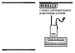 Предварительный просмотр 1 страницы Redback C 8856A Operating Instructions