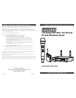 Preview for 1 page of Redback C 8890D Operating Instructions Manual