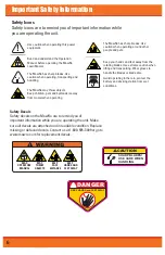 Preview for 6 page of Redback MOWRO RM24 Operation Manual