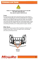 Preview for 19 page of Redback MOWRO RM24 Operation Manual