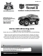 Preview for 28 page of Redcat Racing International Scout II Gen 8 Manual And Quick Start Manual