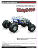 Redcat Racing RockSlide Instruction Manual предпросмотр