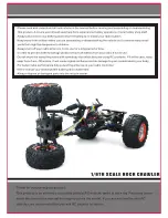 Предварительный просмотр 22 страницы Redcat Racing RockSlide Instruction Manual