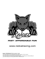 Предварительный просмотр 9 страницы Redcat Racing Terremoto V2 Owner'S Manual