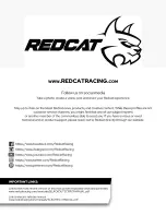 Предварительный просмотр 11 страницы REDCAT BLACKOUT SC PRO Owner'S Manual