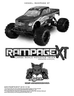 REDCAT RAMPAGE XT Owner'S Manual предпросмотр