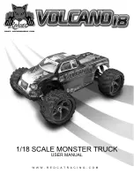 Preview for 1 page of REDCAT Volcano 18 User Manual