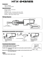 Предварительный просмотр 8 страницы REDCAT Volcano 18 User Manual