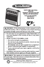 ReddyHeater BLUE FLAME BWH10NLMC Owner'S Operation And Installation Manual preview