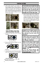 Preview for 14 page of ReddyHeater BLUE FLAME BWH10NLMC Owner'S Operation And Installation Manual