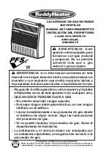 Preview for 33 page of ReddyHeater BLUE FLAME BWH10NLMC Owner'S Operation And Installation Manual