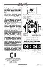 Preview for 46 page of ReddyHeater BLUE FLAME BWH10NLMC Owner'S Operation And Installation Manual