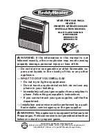 Preview for 1 page of ReddyHeater BWH10NLMB Owner'S Operation And Installation Manual