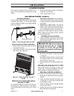 Preview for 11 page of ReddyHeater BWH10NLMB Owner'S Operation And Installation Manual